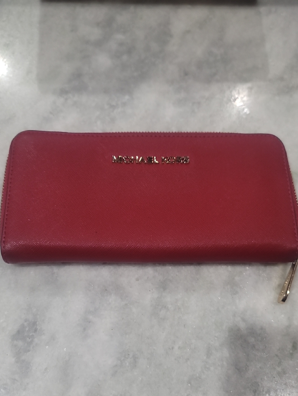 Red Michael Kors Wallet
